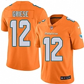 Nike Men & Women & Youth Dolphins 12 Bob Griese Orange NFL Vapor Untouchable Limited Jersey,baseball caps,new era cap wholesale,wholesale hats